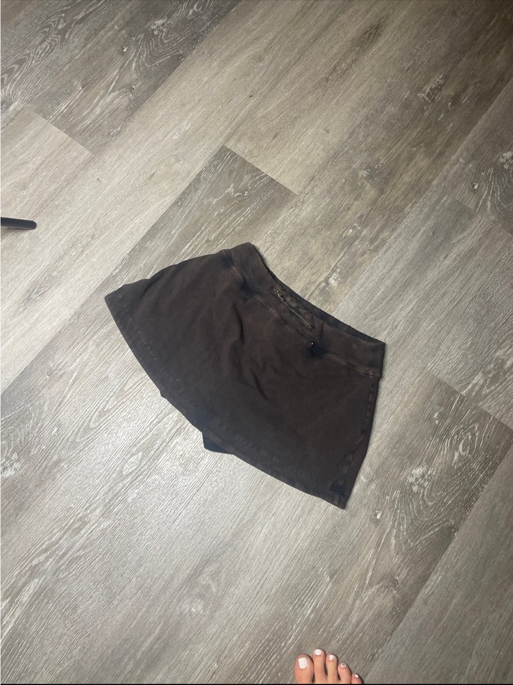 Free people small Classic Black Mini Skirt